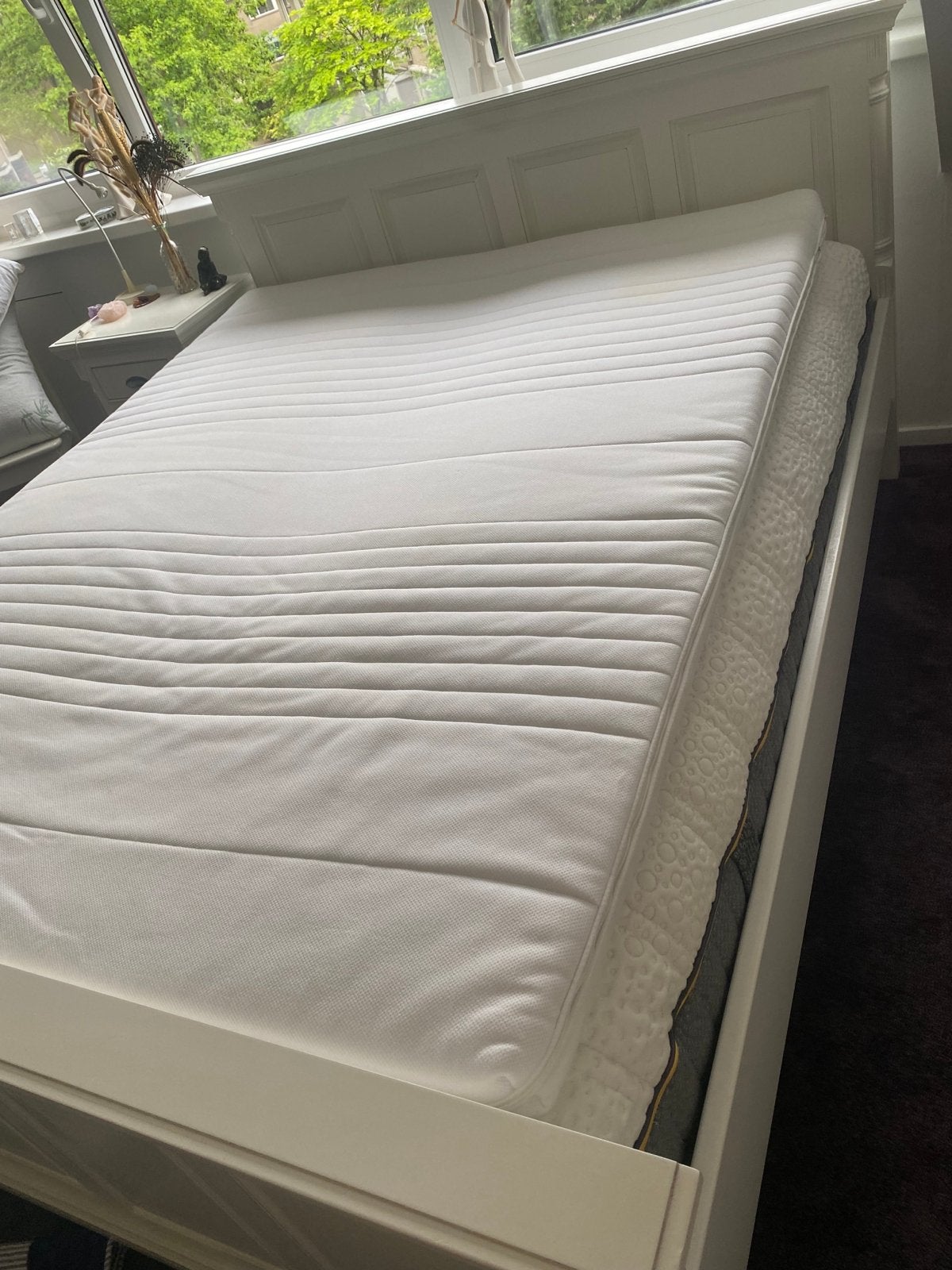 Ikea Tussöy matrastopper 160x200 cm - Zo goed als nieuw, Ophalen, Tweepersoons, Zo goed als nieuw, Matras