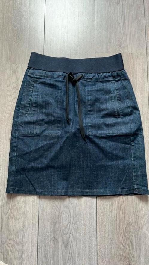 Vanilia denim spijker rok maat S, Kleding | Dames, Ophalen of Verzenden, Zo goed als nieuw, Blauw, Boven de knie