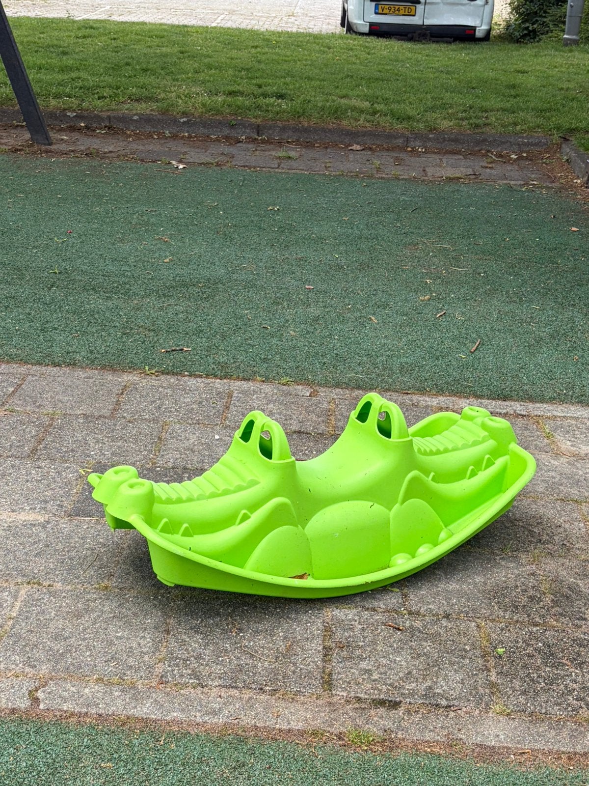 Schommelwip crocodile (Paradiso Toys), Ophalen, Zo goed als nieuw