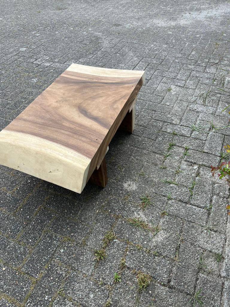 Salontafel van Suarhout nieuw ongelakt, Ophalen, 50 tot 100 cm, Zo goed als nieuw, Minder dan 50 cm