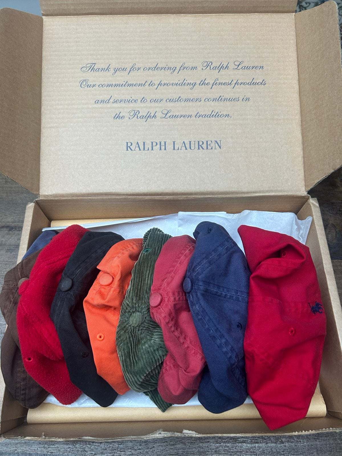 Partij van 9 Ralph Lauren petten - Diverse kleuren en stijle, Ophalen of Verzenden, Zo goed als nieuw, One size fits all, Pet