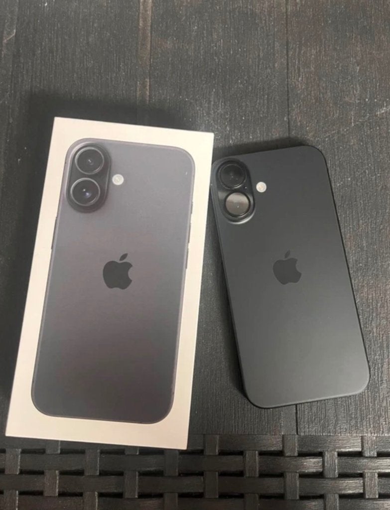 Iphone 16 128gb, Ophalen, 128 GB, Zwart, Nieuw