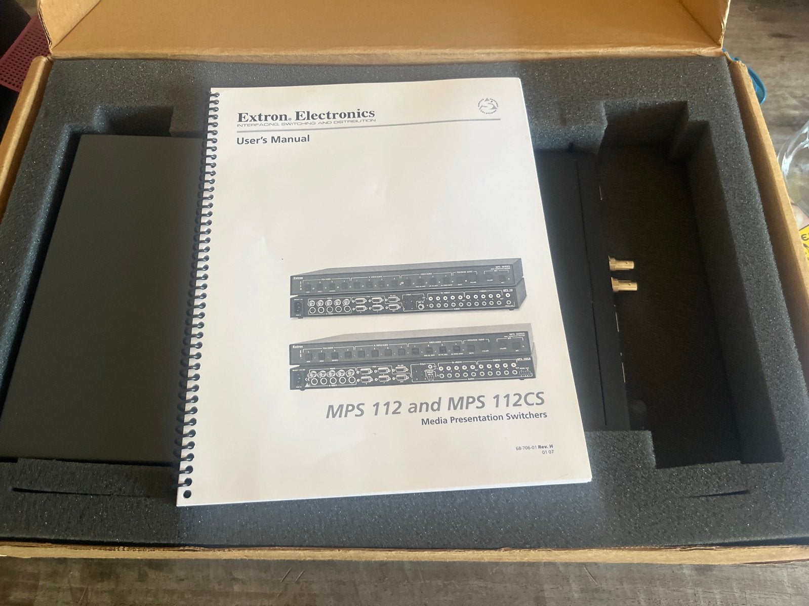 Extron Electronics MPS 112 Media Presentation Switcher, Ophalen of Verzenden, Zo goed als nieuw