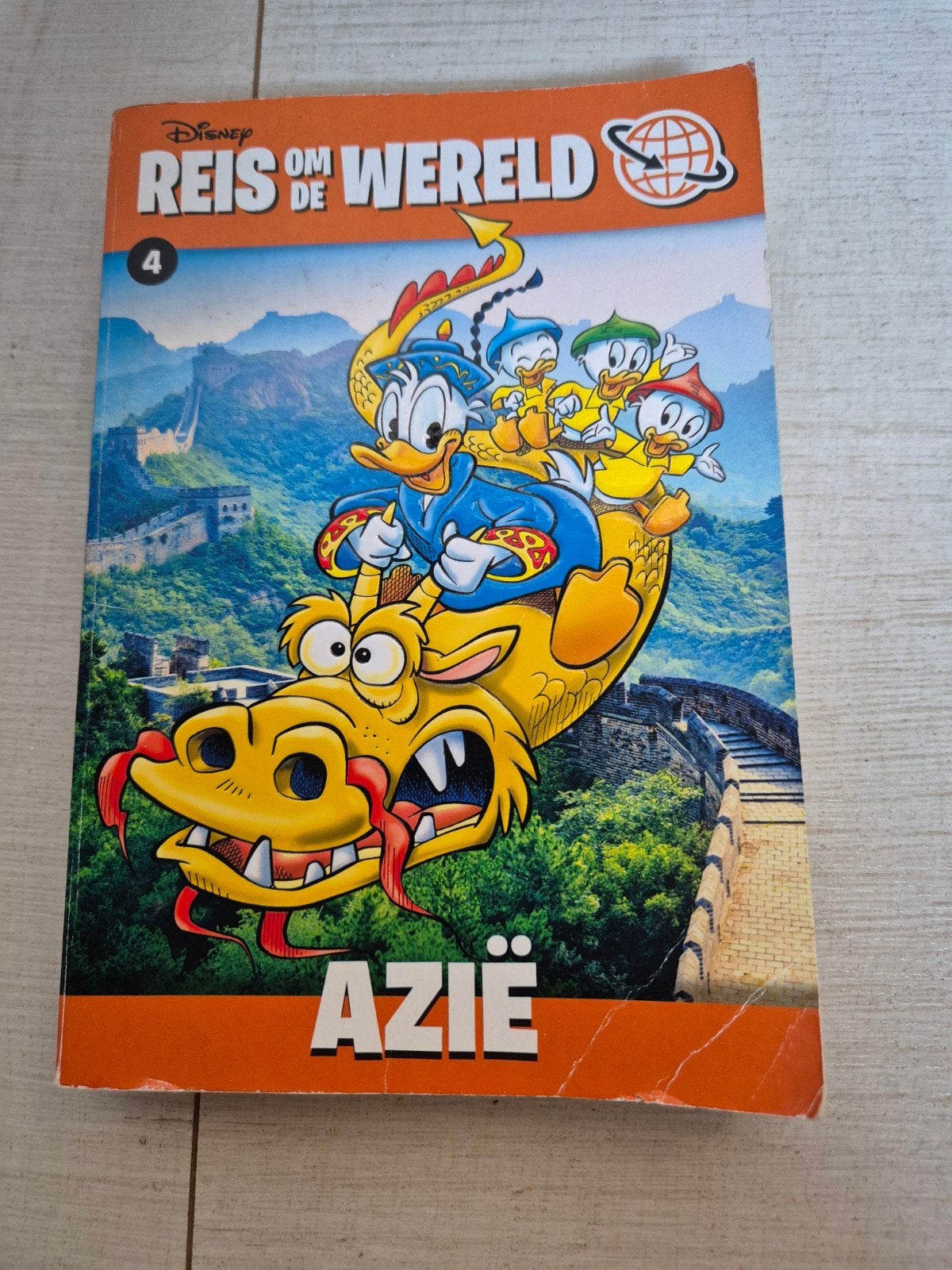 Donald Duck Reis om de Wereld: AZIË, Disney, Eén stripboek, Ophalen, Walt Disney  Donald duck