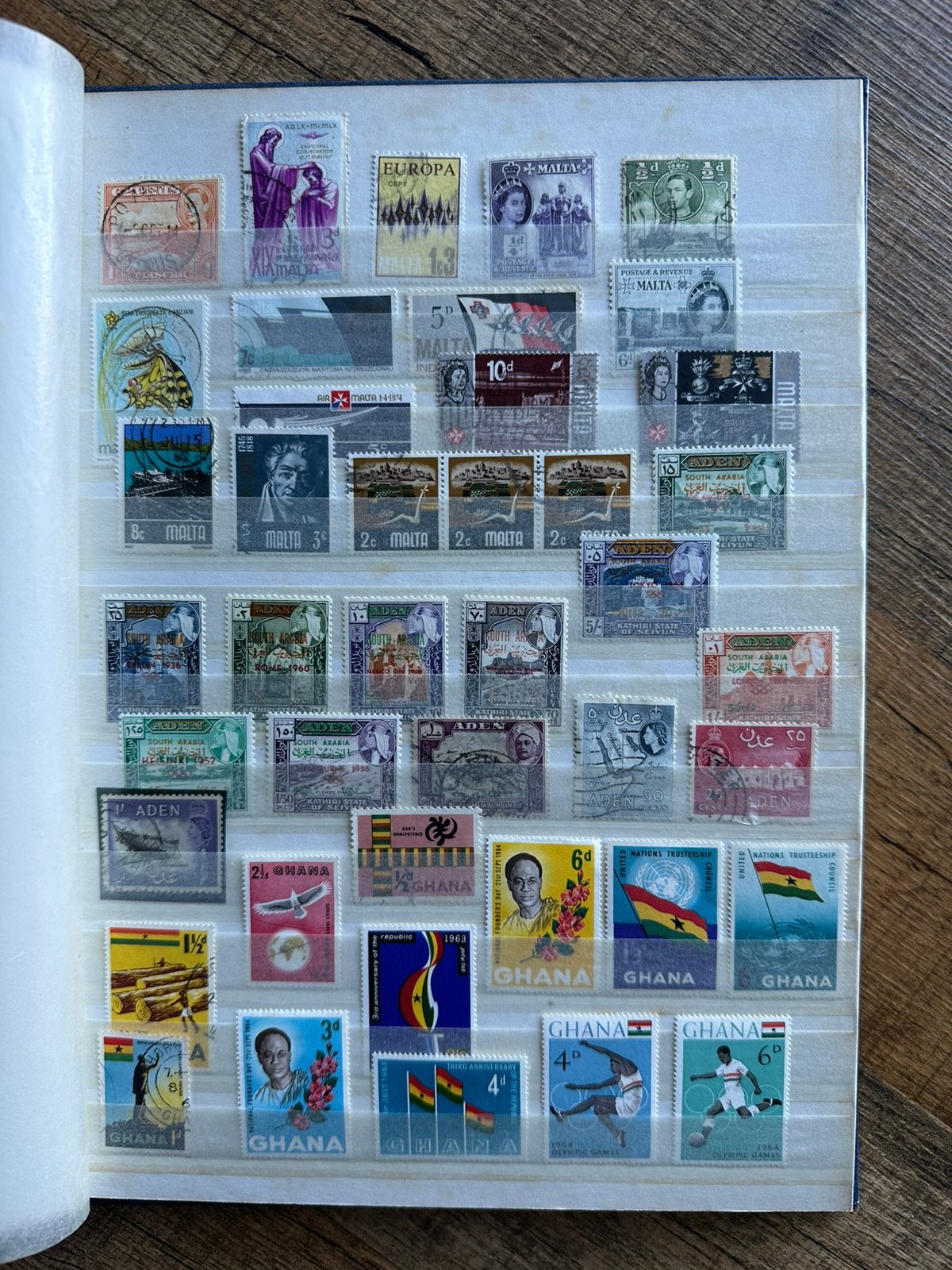Album Engelse koloniën 2, Verzenden, Buitenland
