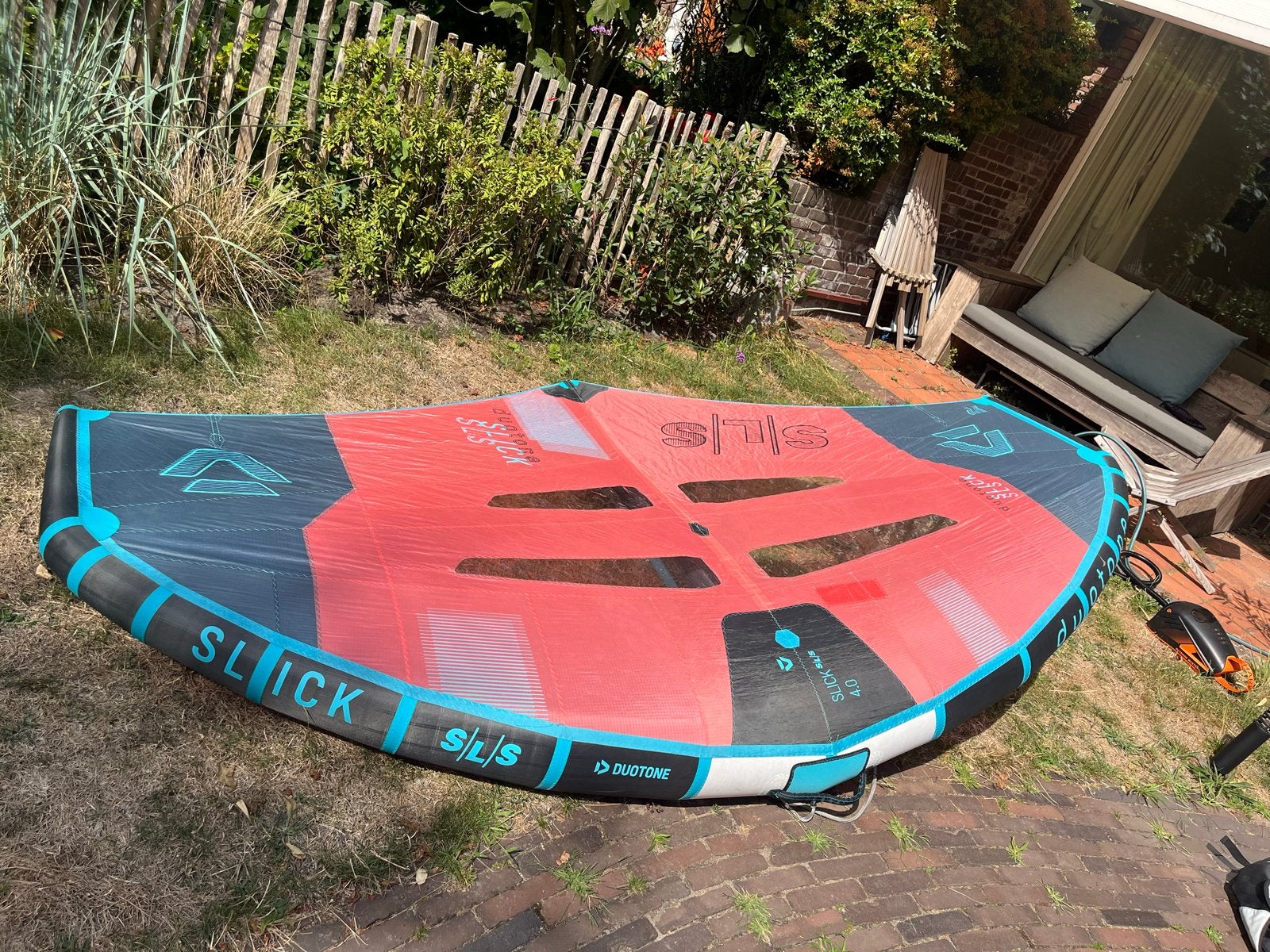 Duotone SLS Slick 4.0 wing, Ophalen of Verzenden, Gebruikt, Wingsurf-wing