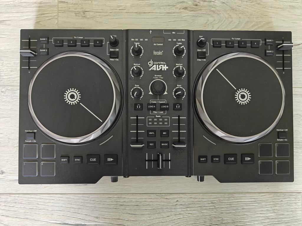 Hercules DJControl Air+ DJ set met USB kabel, Ophalen of Verzenden, Gebruikt, Dj-set, Overige merken