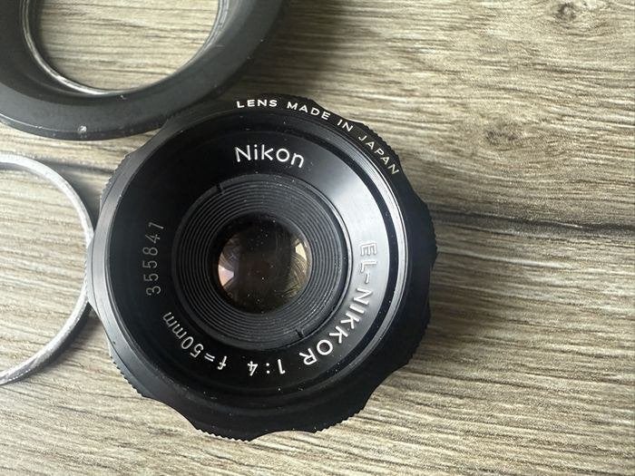 3 Lenzen. Nikon, Fuji en Kenlock. Nikon EL-NIKKOR., Ophalen of Verzenden, Zo goed als nieuw, Telelens