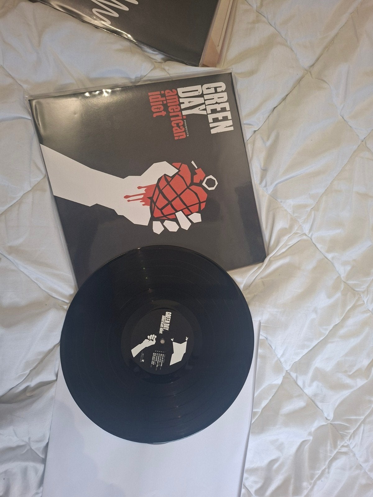 Green day american idiot vinyl zwart, Ophalen of Verzenden, Zo goed als nieuw, 12 inch, Poprock