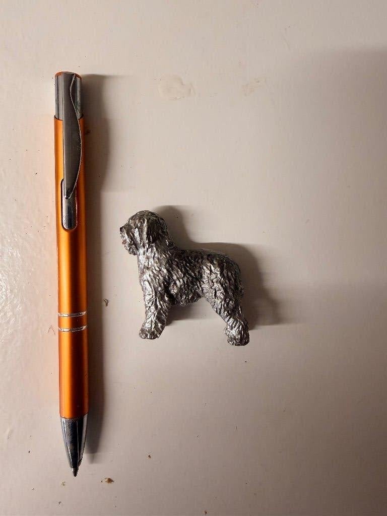 Beeldje/stickers Bobtail OES Old english sheepdog, Ophalen of Verzenden, Nieuw, Overige typen