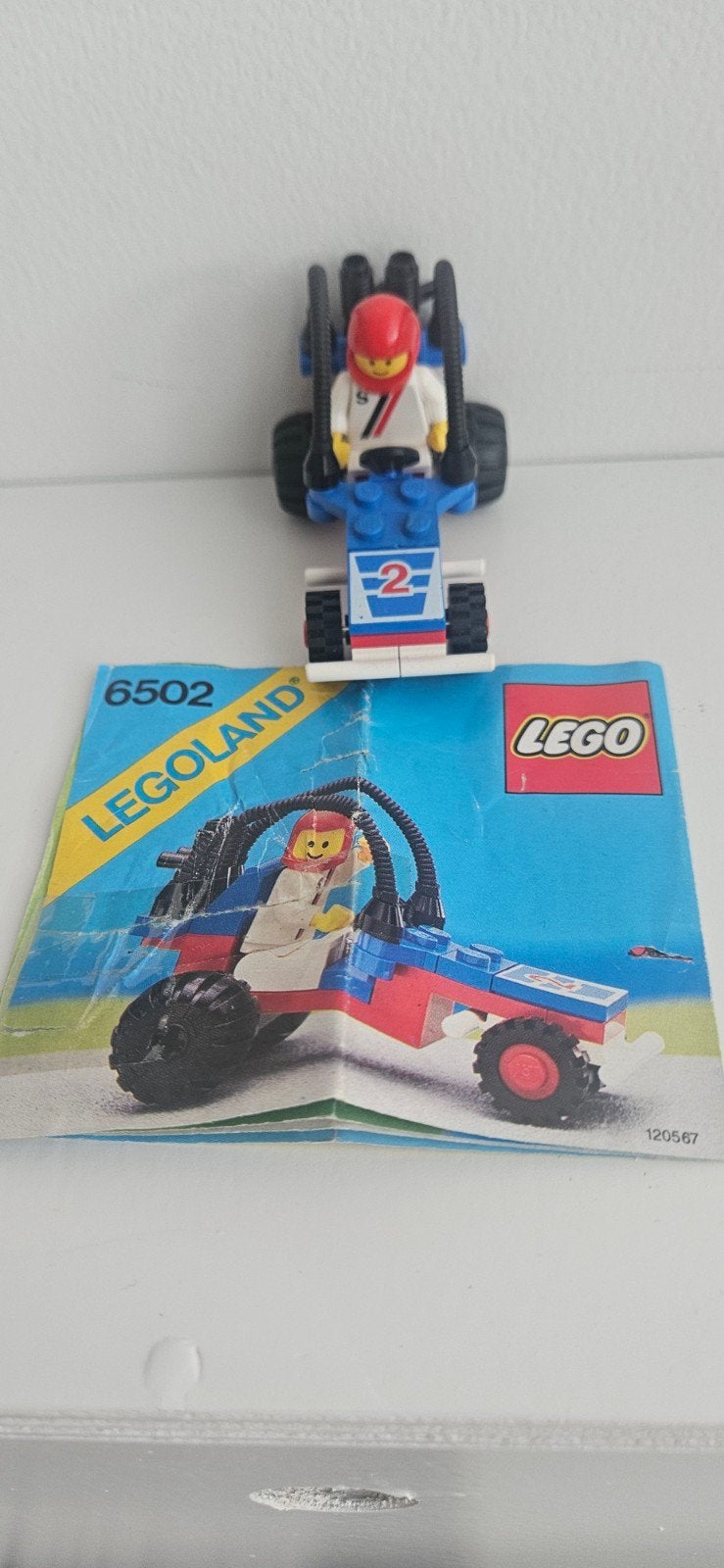 LEGO Legoland 6502 Rally en Sneeuwscooter met Minifig, Verzenden, Gebruikt, Overige merken