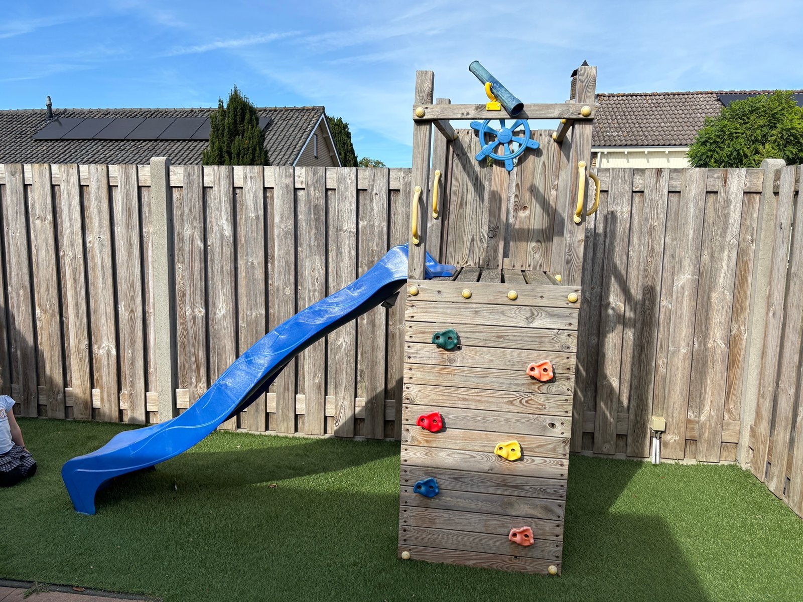 Super leuk speeltoestel met glijbaan en klimmuur, Kinderen en Baby's, Ophalen, Gebruikt, Glijbaan