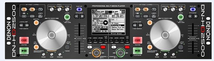 Denon HD2500 speler, Ophalen, Overige merken