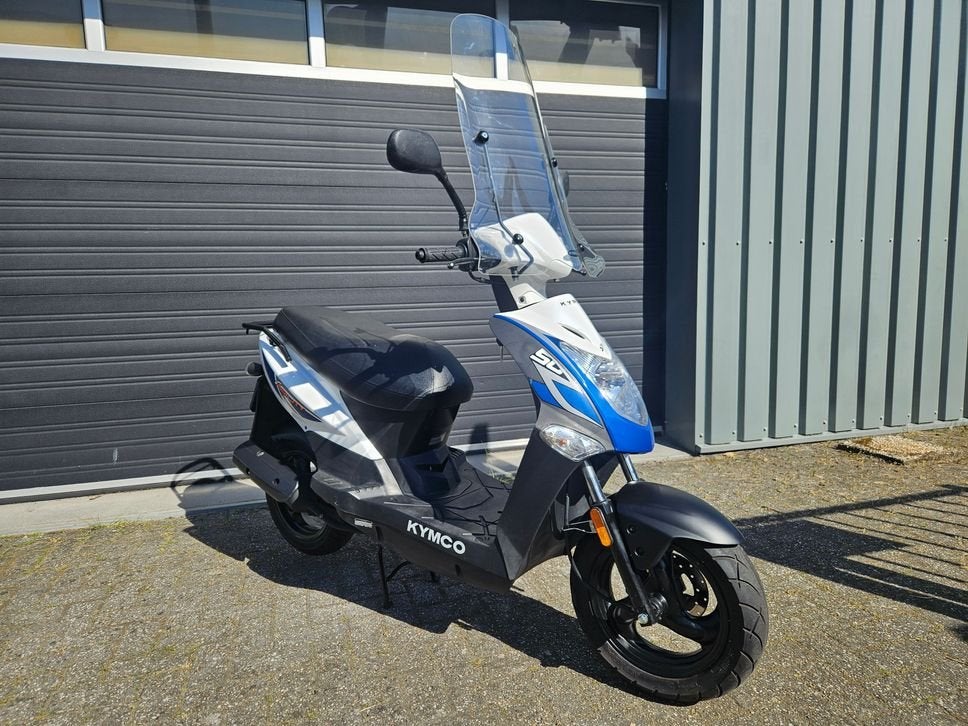 KYMCO AGILITY 12\'\' 4T E4 SNOR BJ2020 WIT 12201 KM + SCHERM, Kymco, Onbekend, Ophalen of Verzenden, Zo goed als nieuw