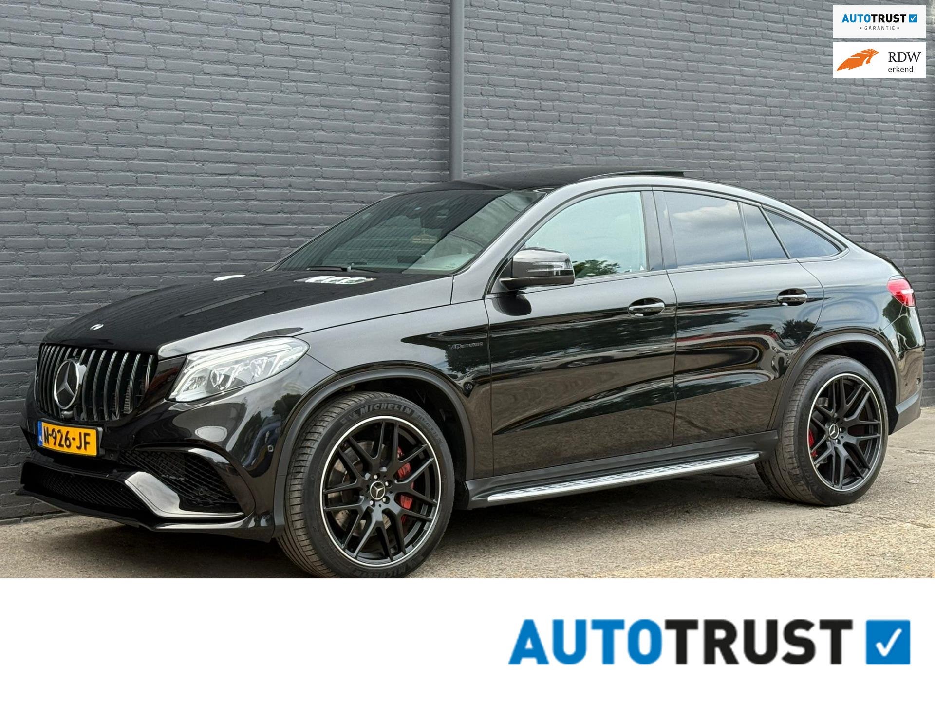 Mercedes-Benz GLE-klasse Coupé AMG 63 S 4MATIC CARBON|PANO|, Auto's, Automaat, 5461 cc, Gebruikt, Zwart