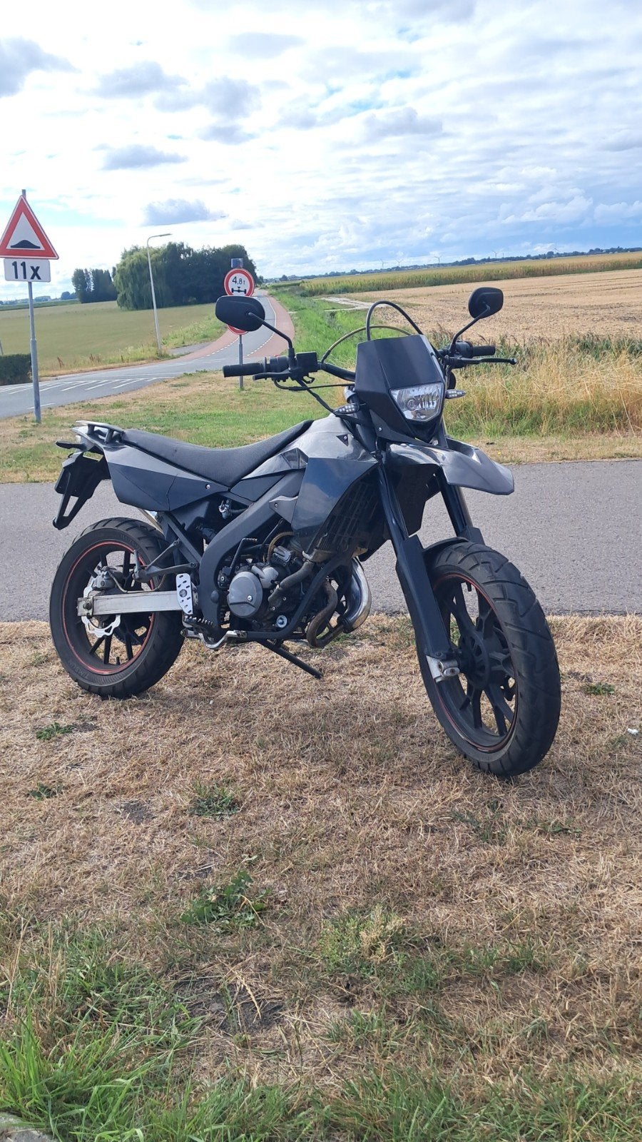 Hanway X-Ray 50 Schakelbrommer 50cc - Zwart, Fietsen en Brommers, Brommers | Overige merken, Ophalen, 6 versnellingen, Gebruikt