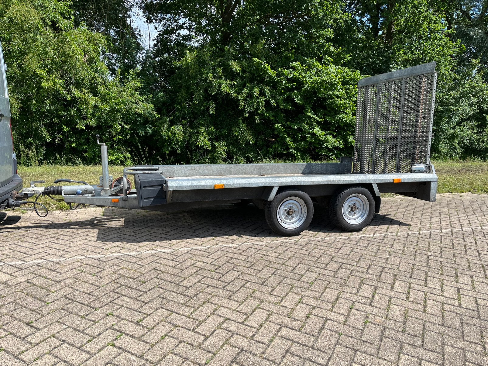 Hapert machinetransporter HV3500 300x150 3500kg, Auto diversen, Ophalen, Gebruikt