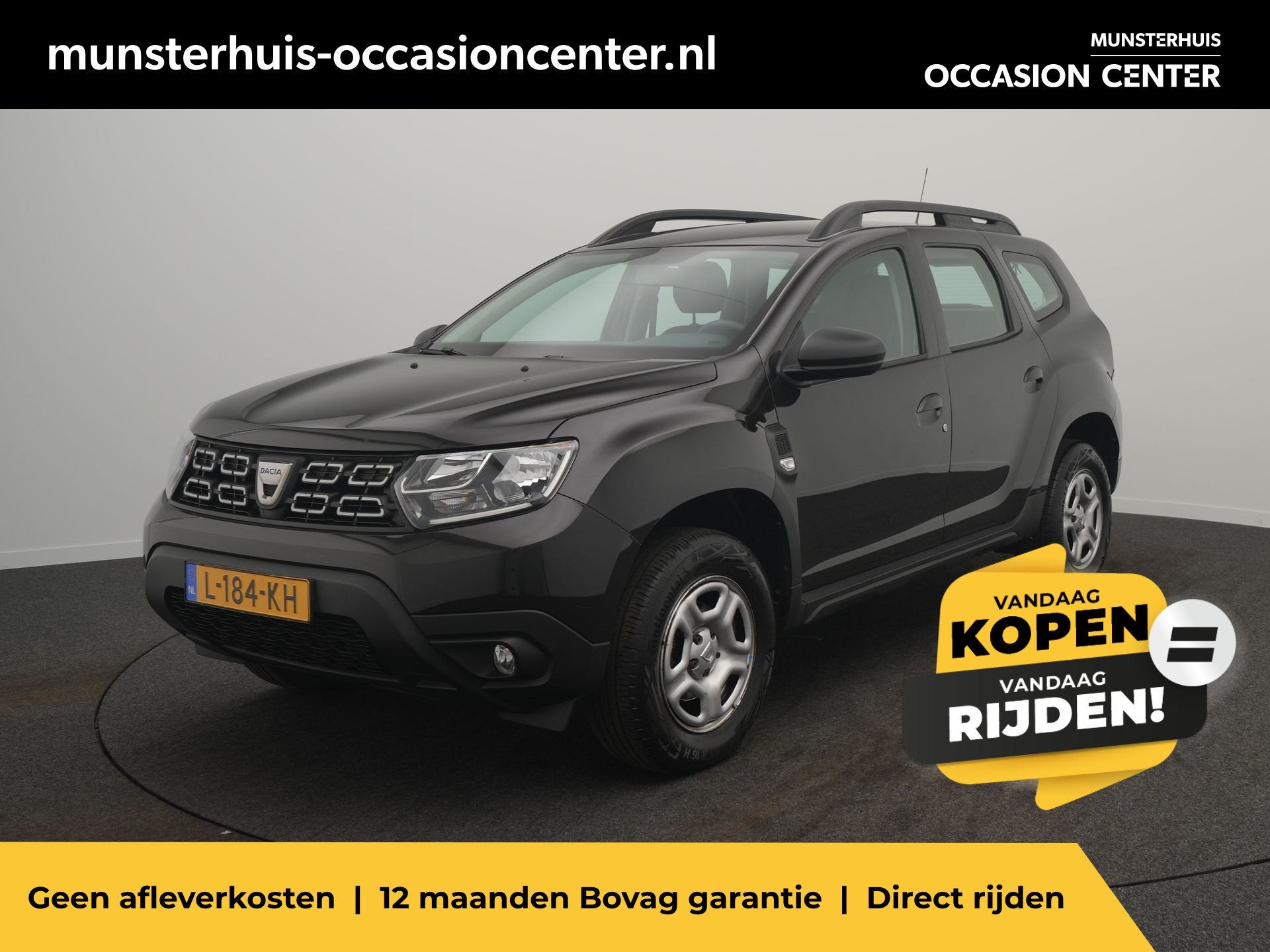 Dacia Duster TCe 130 Comfort - RIJKLAARPRIJS - Airco - Bluet, Voorwielaandrijving, 12 maanden, Stof, Gebruikt