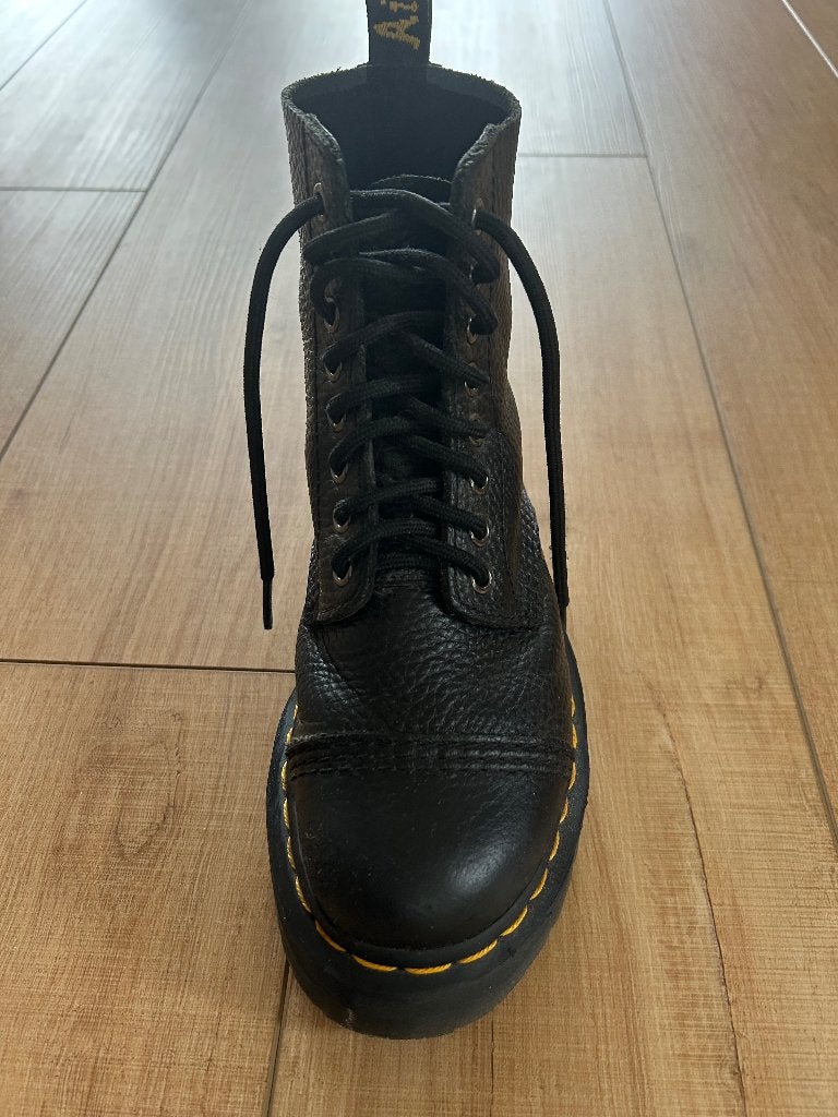 Dr Martens laarzen, Ophalen, Hoge laarzen, Zwart, Zo goed als nieuw