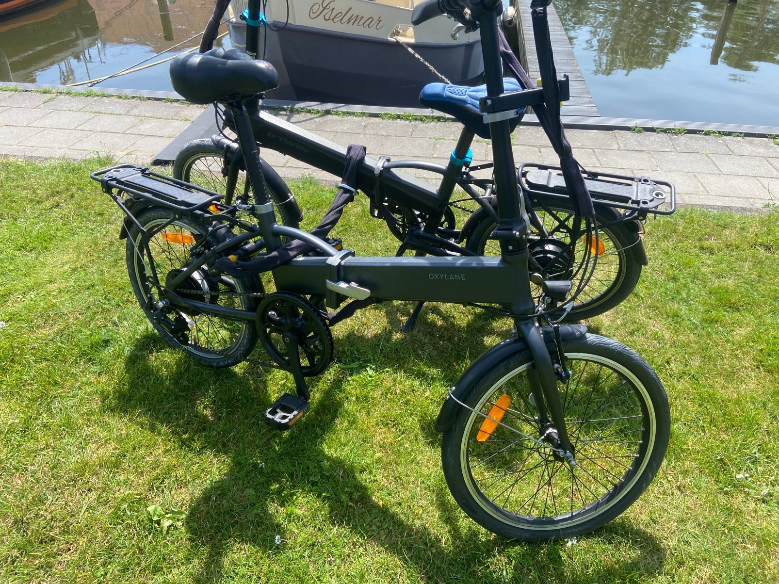 Elektrische Vouwfietsen, Ophalen, Gebruikt, 20 inch of meer, Versnellingen