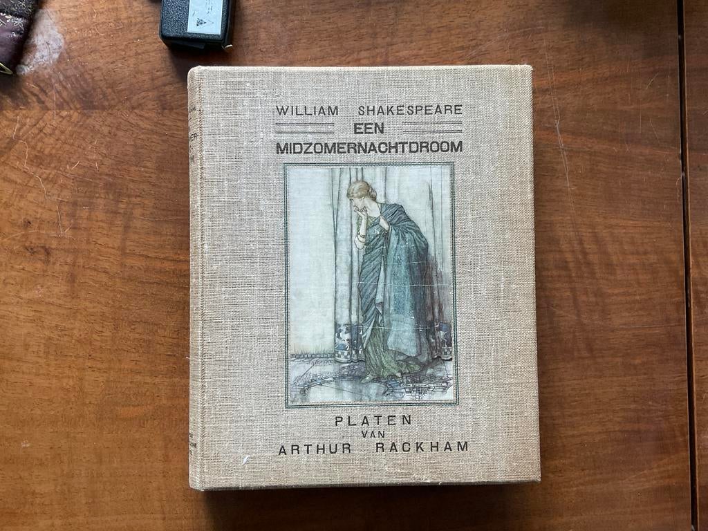 Een Midzomernachtdroom - Shakespeare met Rackham platen, Boeken, Romans, Gelezen, België, Ophalen of Verzenden