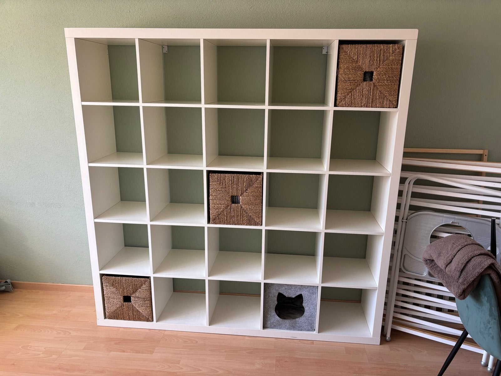 IKEA Expedit Kast 185x185x40 cm - Wit, Ophalen, Gebruikt