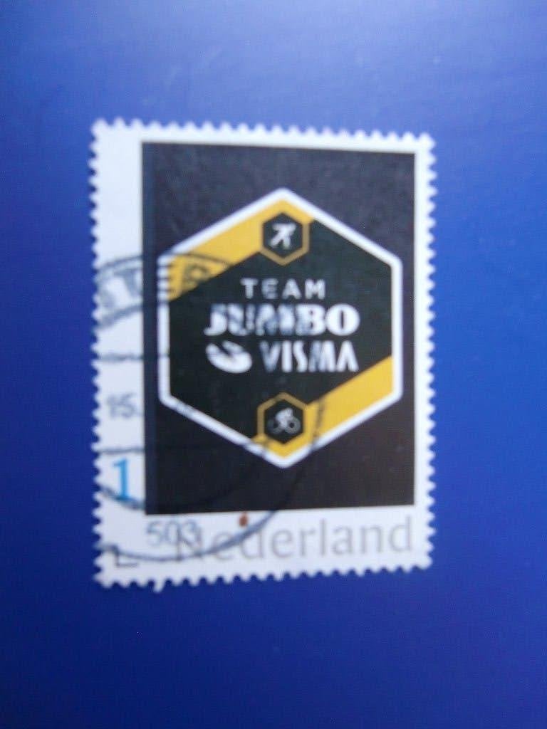 Persoonlijke zegel - Team Jumbo Visma - gest., Verzenden, Na 1940, Gestempeld