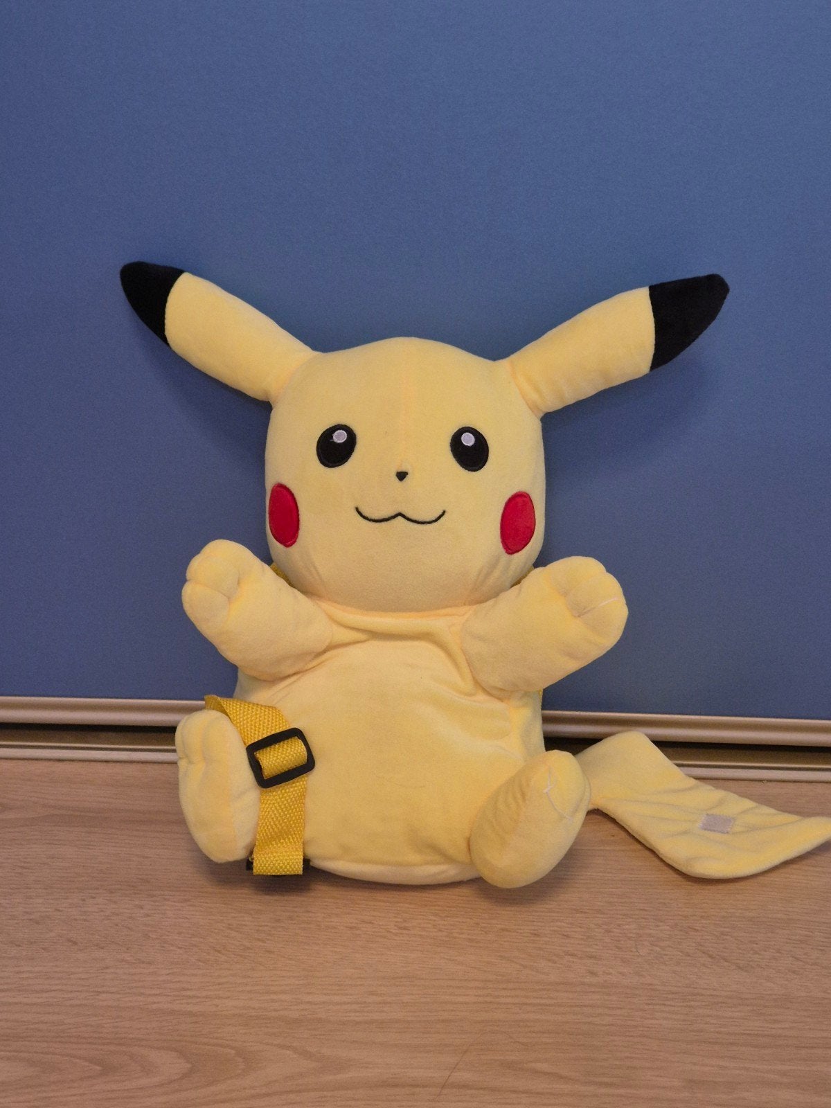 Pikachu Rugzak - Pokémon Knuffel Rugtas, Gebruikt, Geel, Overige typen, Ophalen of Verzenden