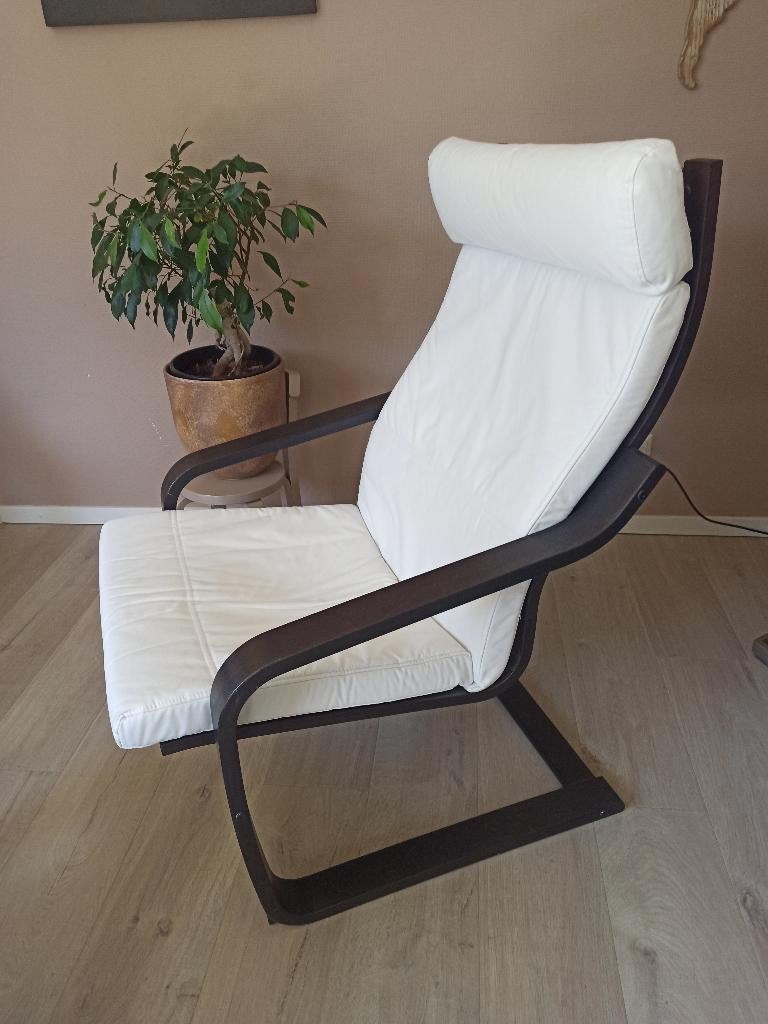 POÄNG Fauteuil Ikea, Ophalen, Modern Ikea, 75 tot 100 cm, Zo goed als nieuw