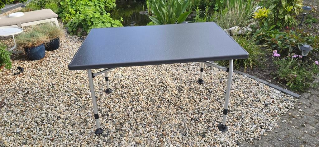 Stoere campingtafel Dukdalf Stabilic t.k. 120 x 80 cm, Caravans en Kamperen, Kampeermeubelen, Ophalen, Campingtafel