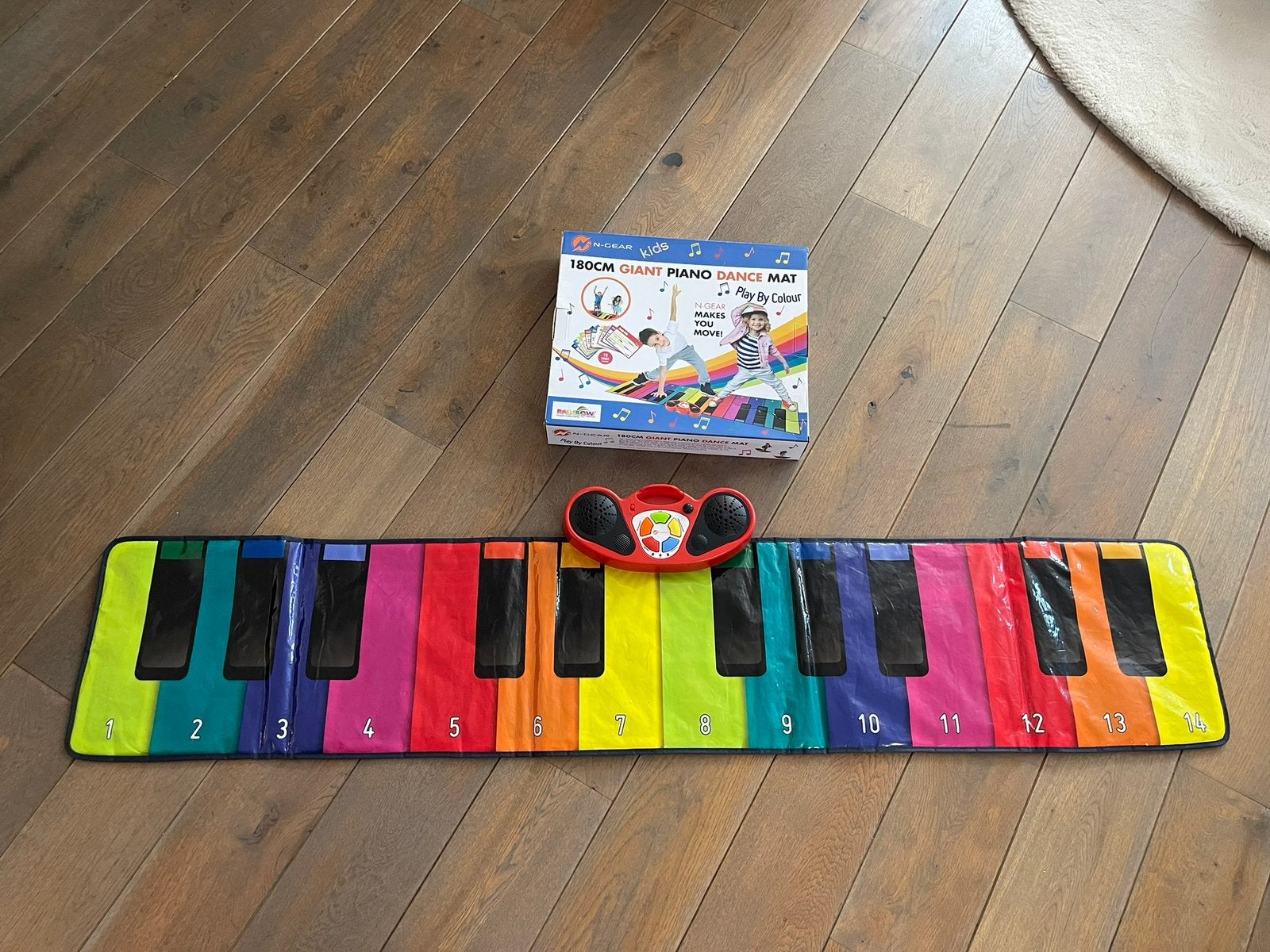 Vloer piano - dance mat, Ophalen of Verzenden, Gebruikt, Jongen of Meisje