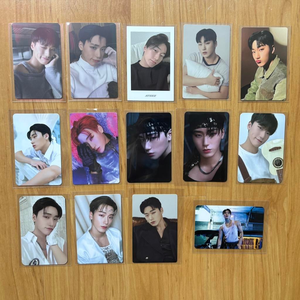 ATEEZ San photocards, Ophalen, Zo goed als nieuw, Foto of Kaart