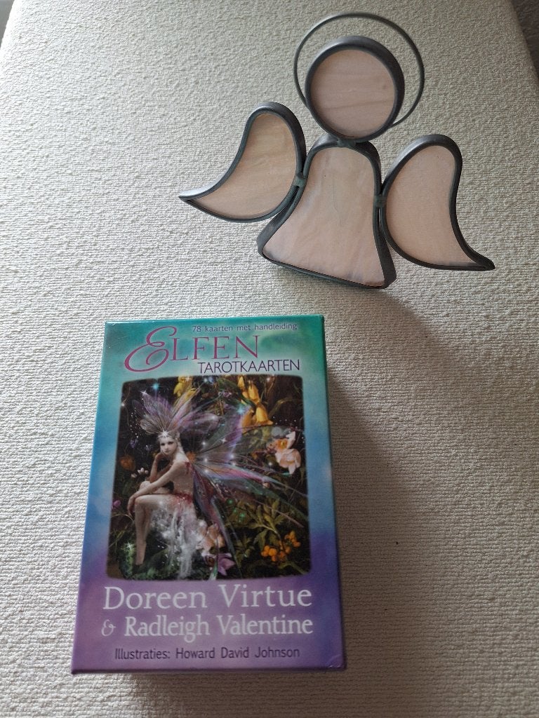 Elfen tarot Doreen Virtue Eerste uitgave, Boeken, Ophalen of Verzenden, Gelezen, Tarot of Kaarten leggen, Overige typen