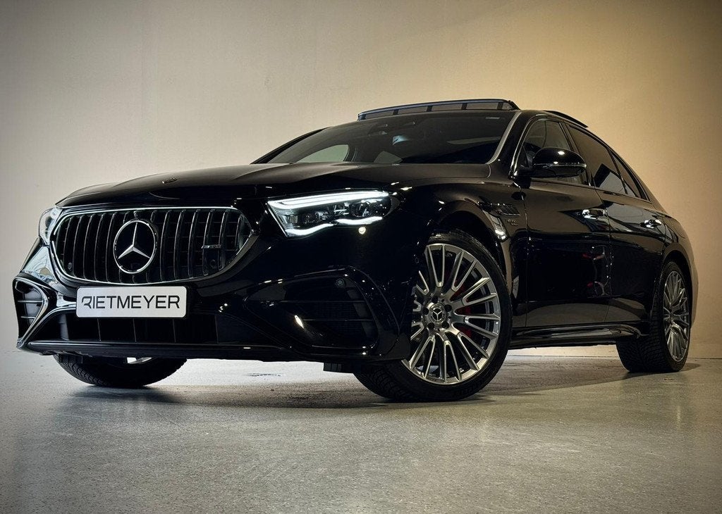 Mercedes-Benz E-klasse AMG 53 4MATIC+ Night Edition |Hypersc, Auto's, Mercedes-Benz, Automaat, 12 maanden, Stof, Gebruikt