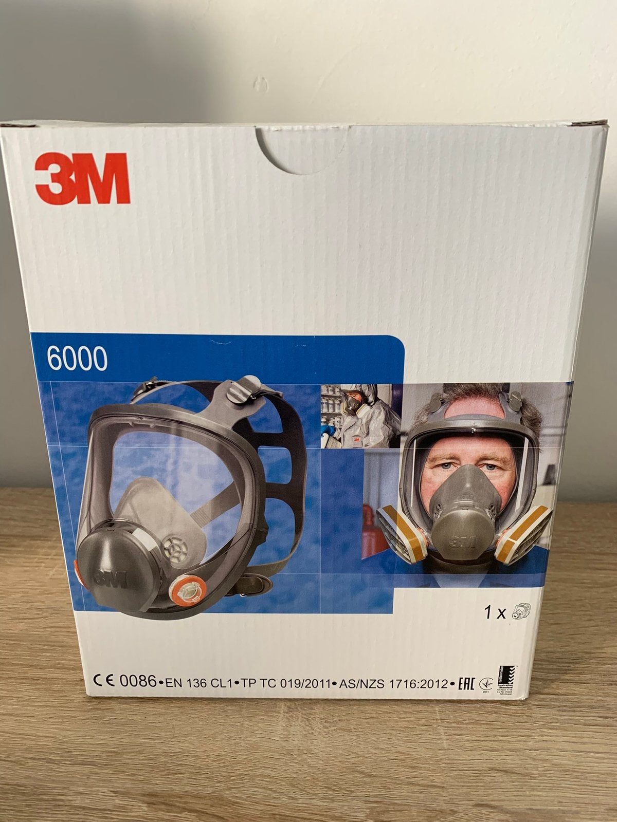 Volgelaatsmasker 3M gloednieuw!, Doe-het-zelf en Verbouw, Adembescherming, Ophalen of Verzenden, Nieuw, Volgelaatsmaskers