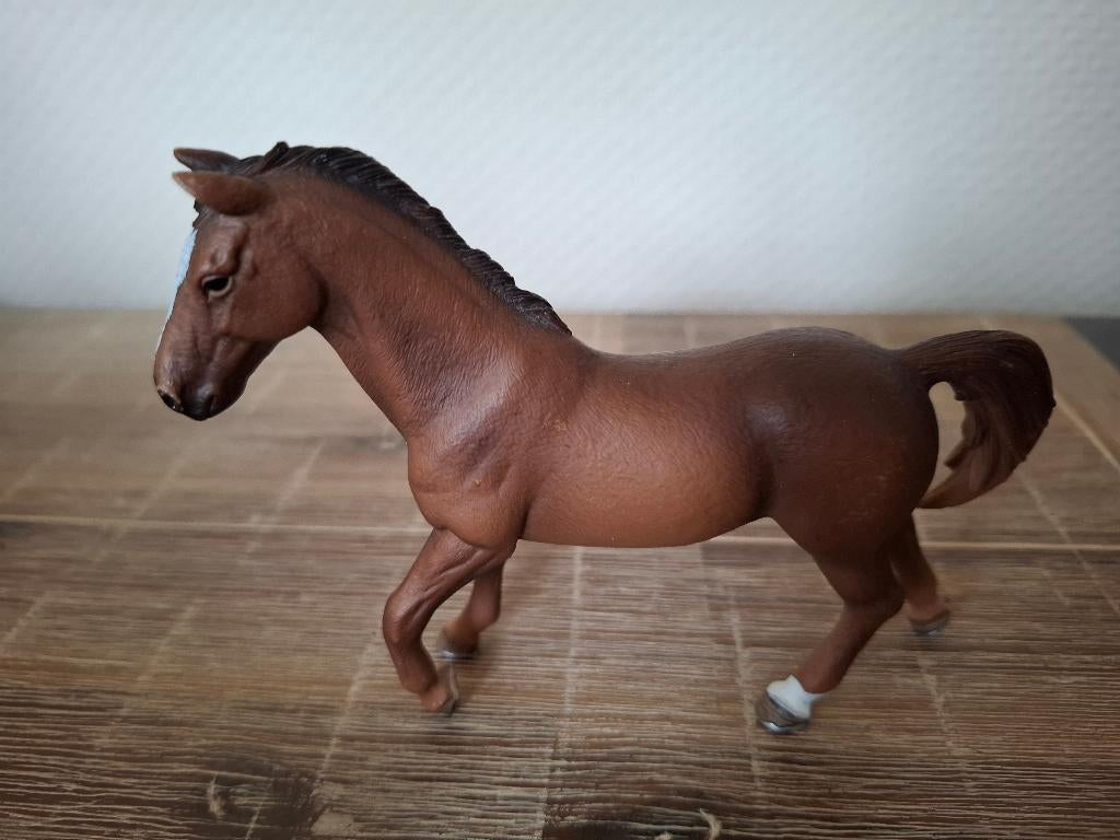 Schleich 42338 Trakehner hengst paard uit spring set, Ophalen of Verzenden, Zo goed als nieuw