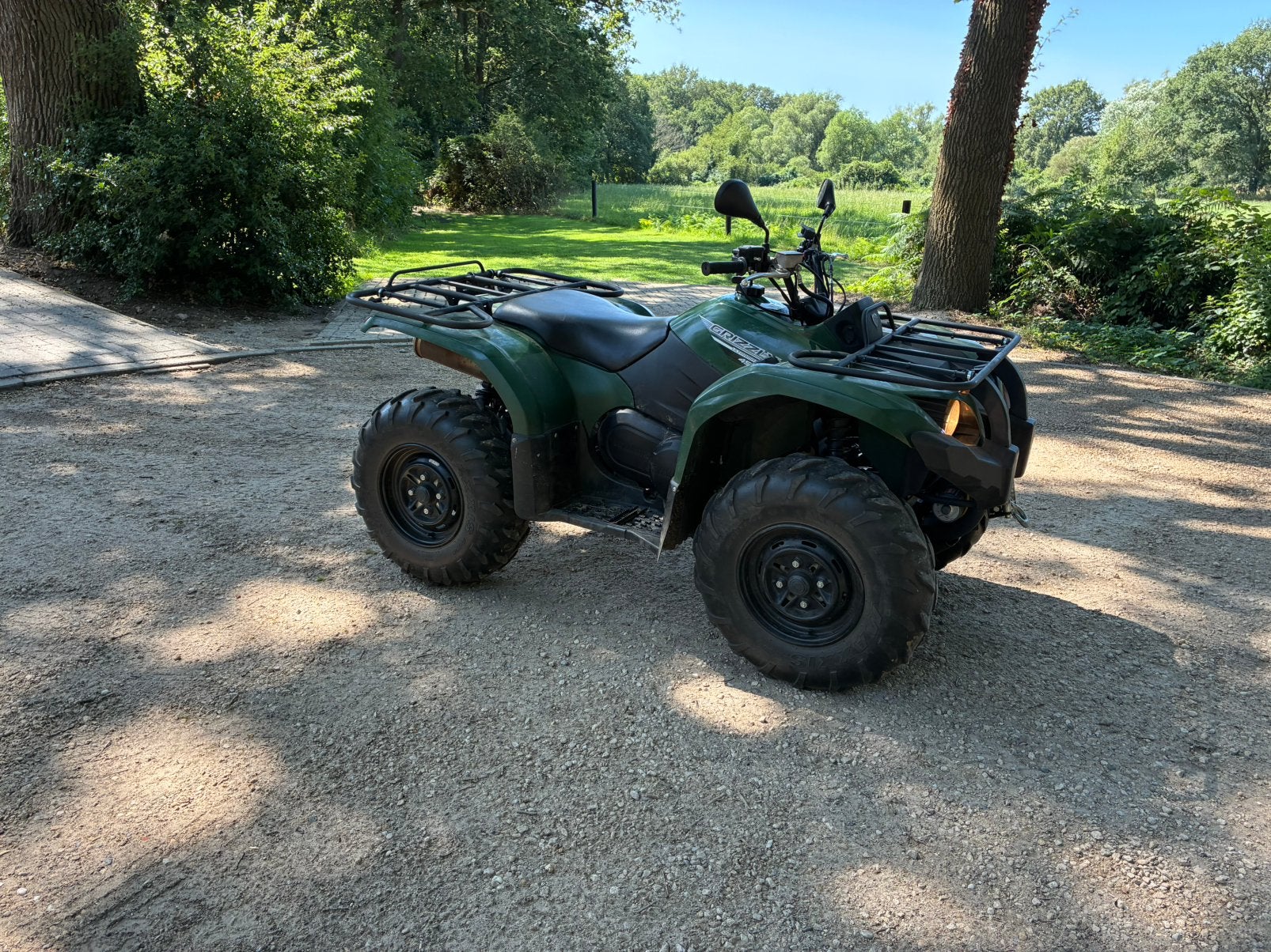 Yamaha Grizzly 450 4x4 met kenteken! 2400 km gelopen!, Motoren, 1 cilinder, 450 cc