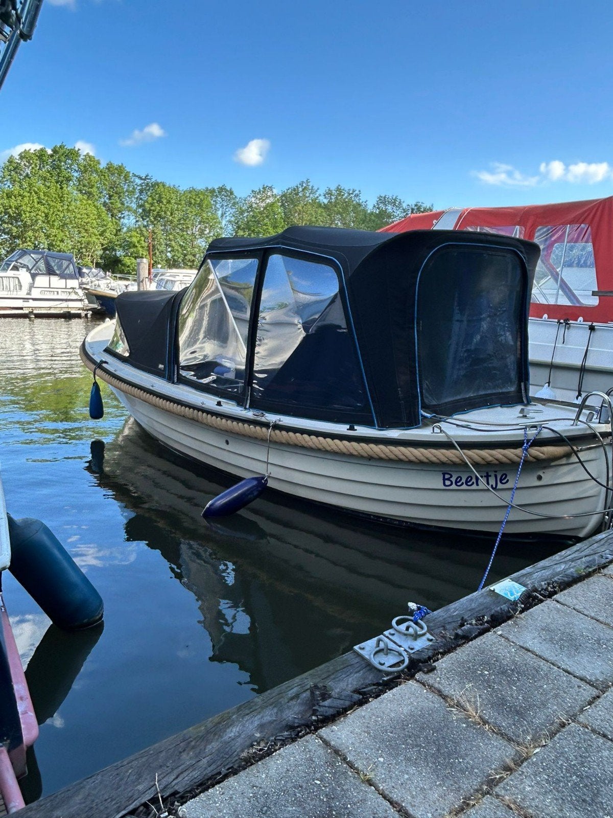 Sloep,Polar 22, Ophalen, Polyester, Elektrisch, Antifouling