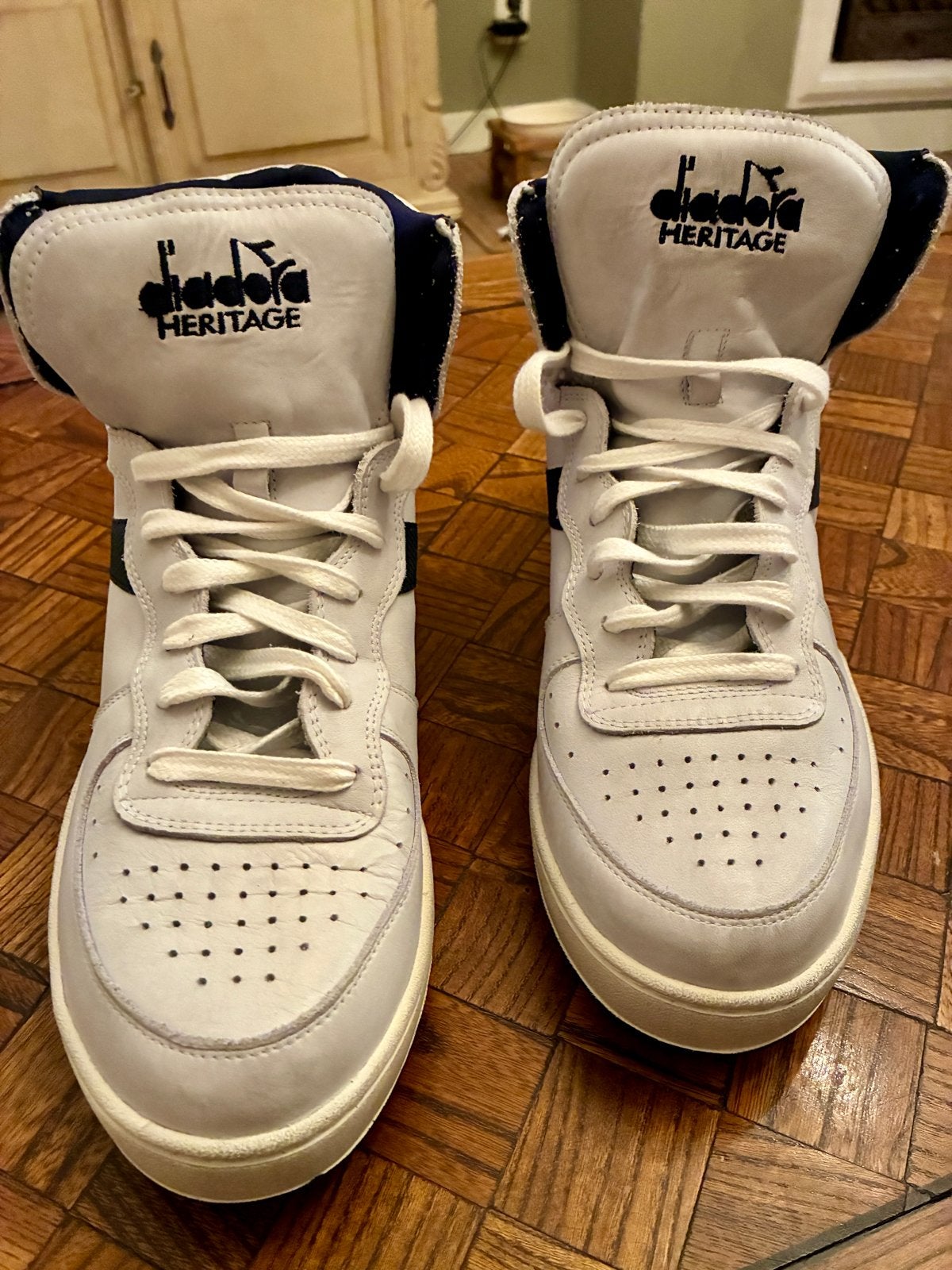 Diadora Heritage Mi Basket Sneakers - Nieuw, Ophalen of Verzenden, Nieuw, Wit, Sneakers of Gympen