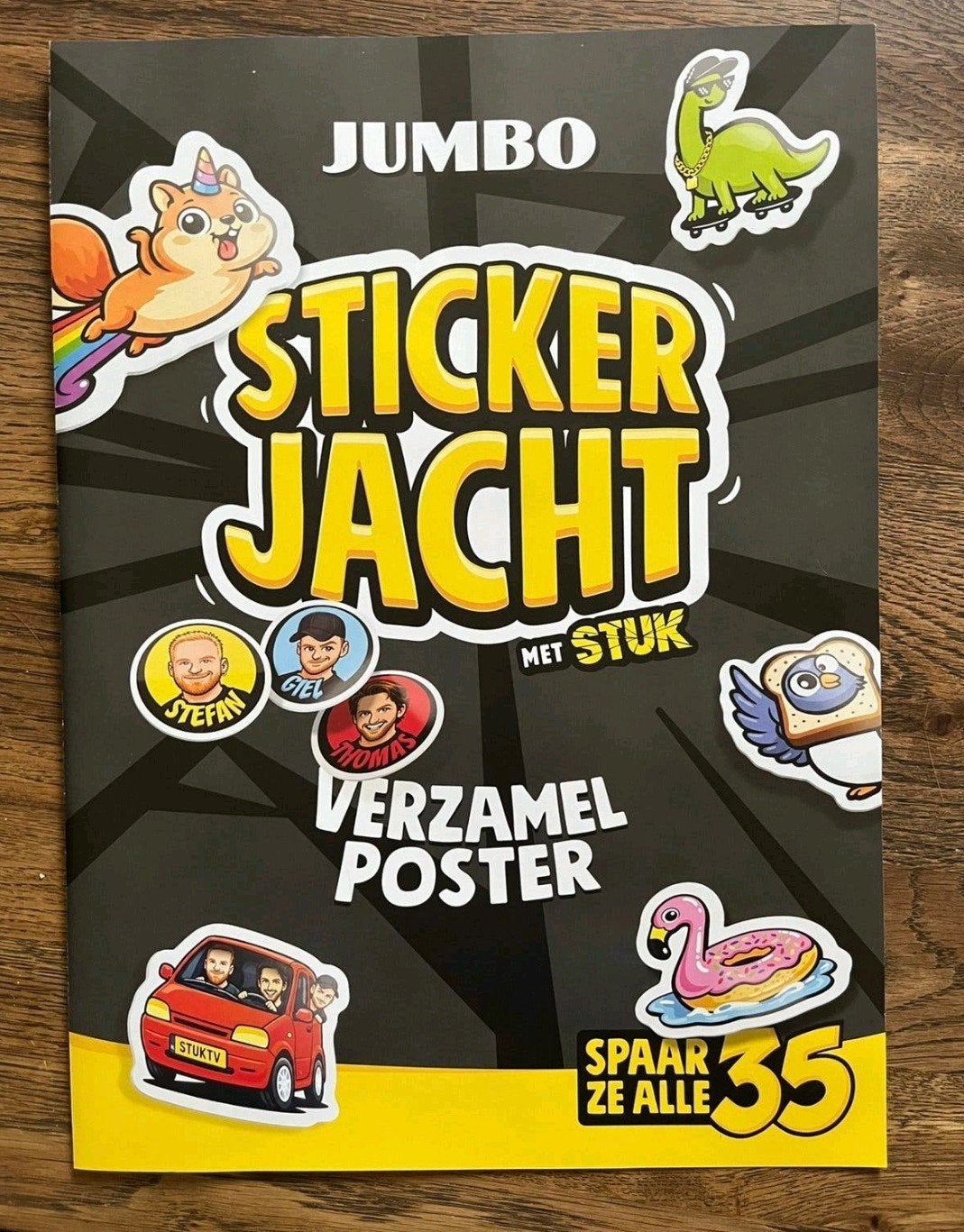 jumbo sticker jacht, Verzamelen, Jumbo, Ophalen