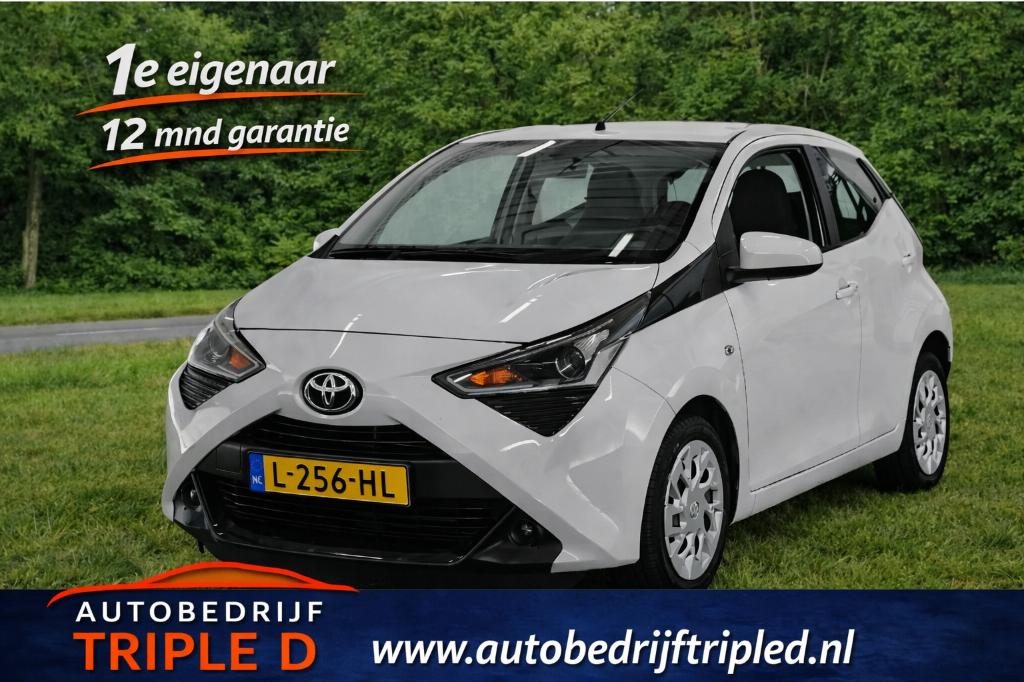 Toyota Aygo 1.0 Vvt-i 72pk 5D 2021 Wit, 1e eigenaar, Voorwielaandrijving, Stof, Met garantie (alle), Wit