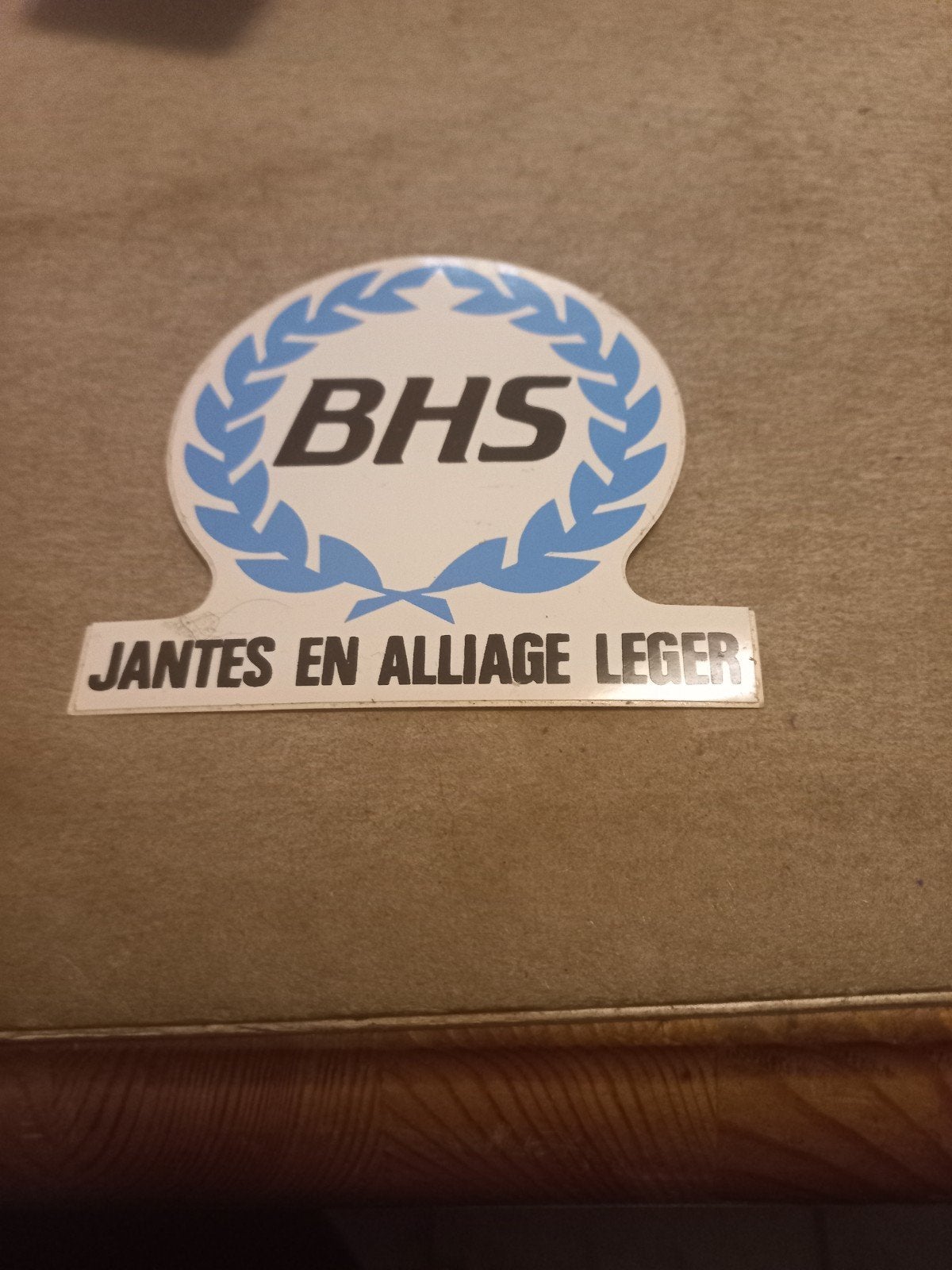 BHS Jantes en Alliage Léger Sticker/Embleem, Ophalen of Verzenden, Gebruikt