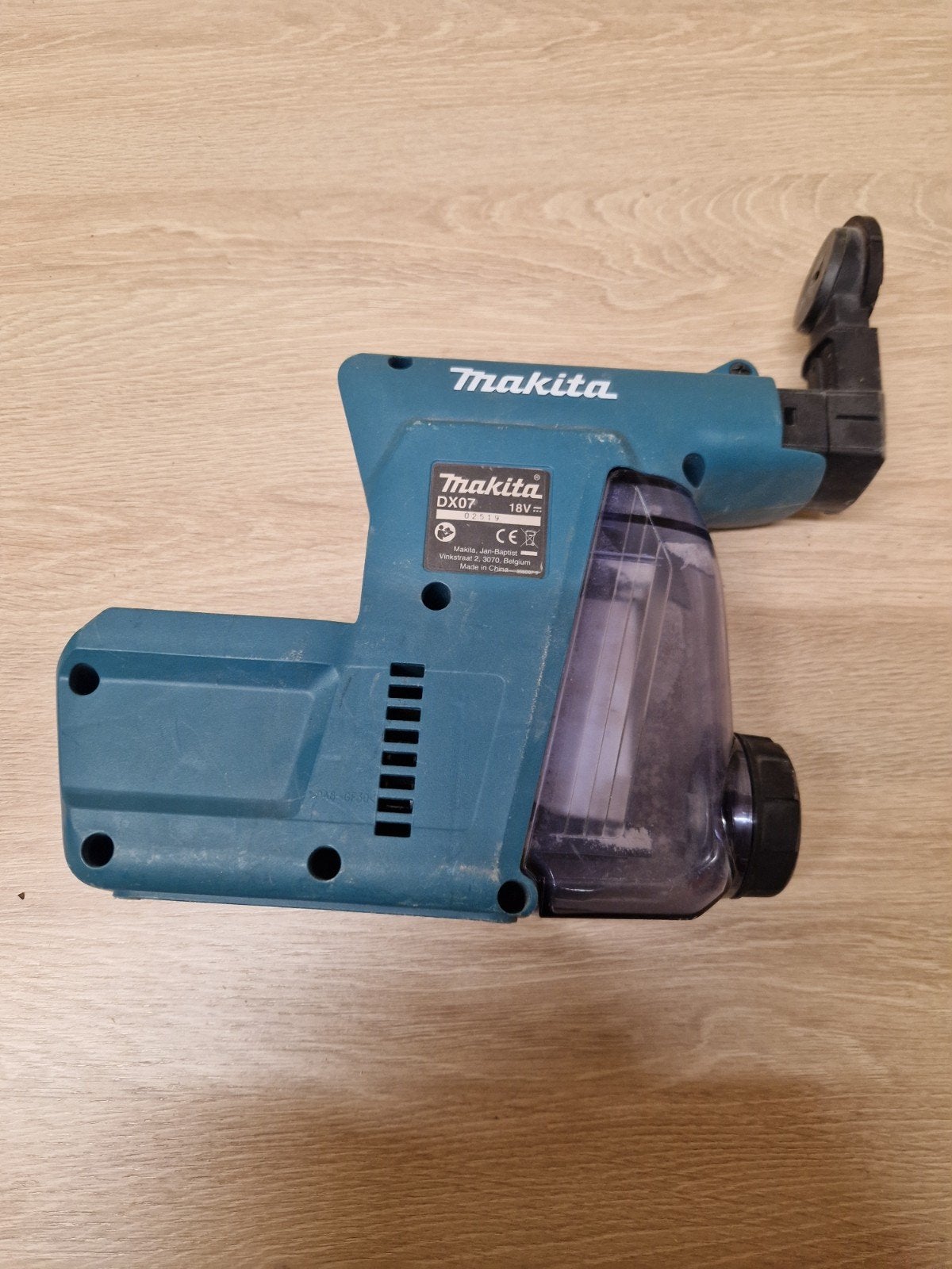 Makita DX07 Stofafzuiging voor Boorhamer 18V, Doe-het-zelf en Verbouw, Ophalen of Verzenden, Gebruikt, Overige typen
