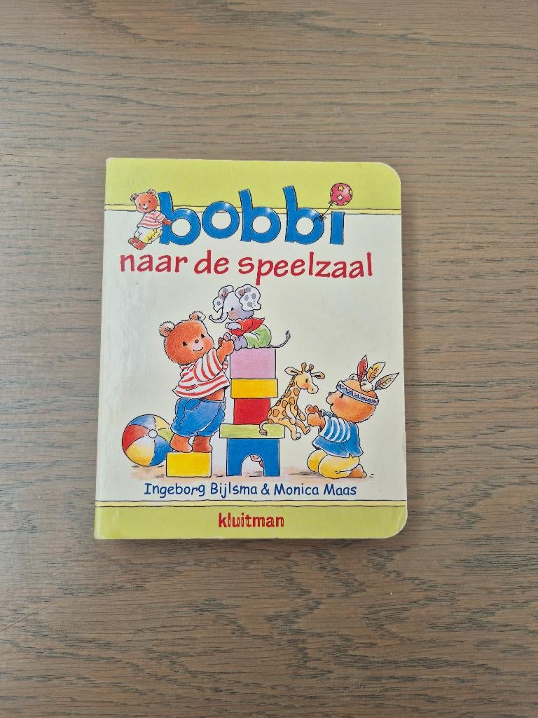 Bobbi naar de speelzaal - Ingeborg Bijlsma, Ophalen of Verzenden, Zo goed als nieuw, Ingeborg Bijlsma & Monica Maas, 2 tot 3 jaar