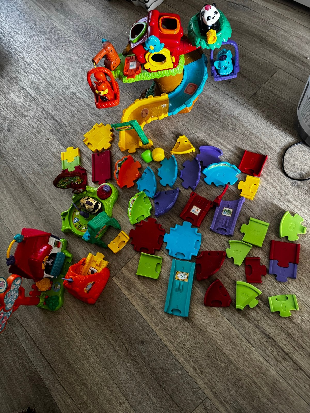 VTech Zoef Zoef Dieren Speelset met Boomhut en hondenhok, Ophalen, Gebruikt, Overige typen, Met licht