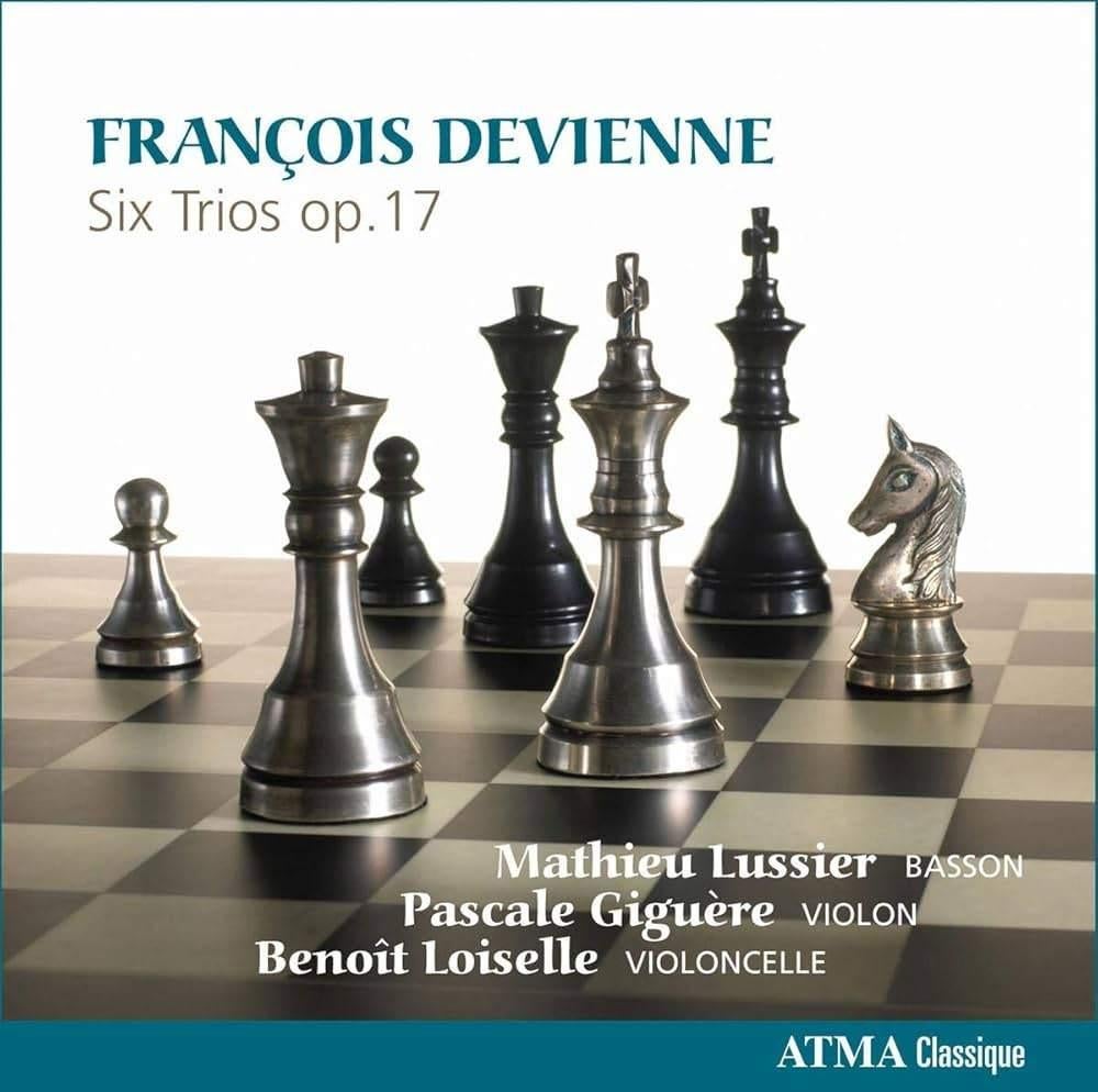 Devienne: Six Trios Op. 17. Viool, Cello, Fagot, Cd's en Dvd's, Ophalen of Verzenden, Classicisme, Zo goed als nieuw, Kamermuziek