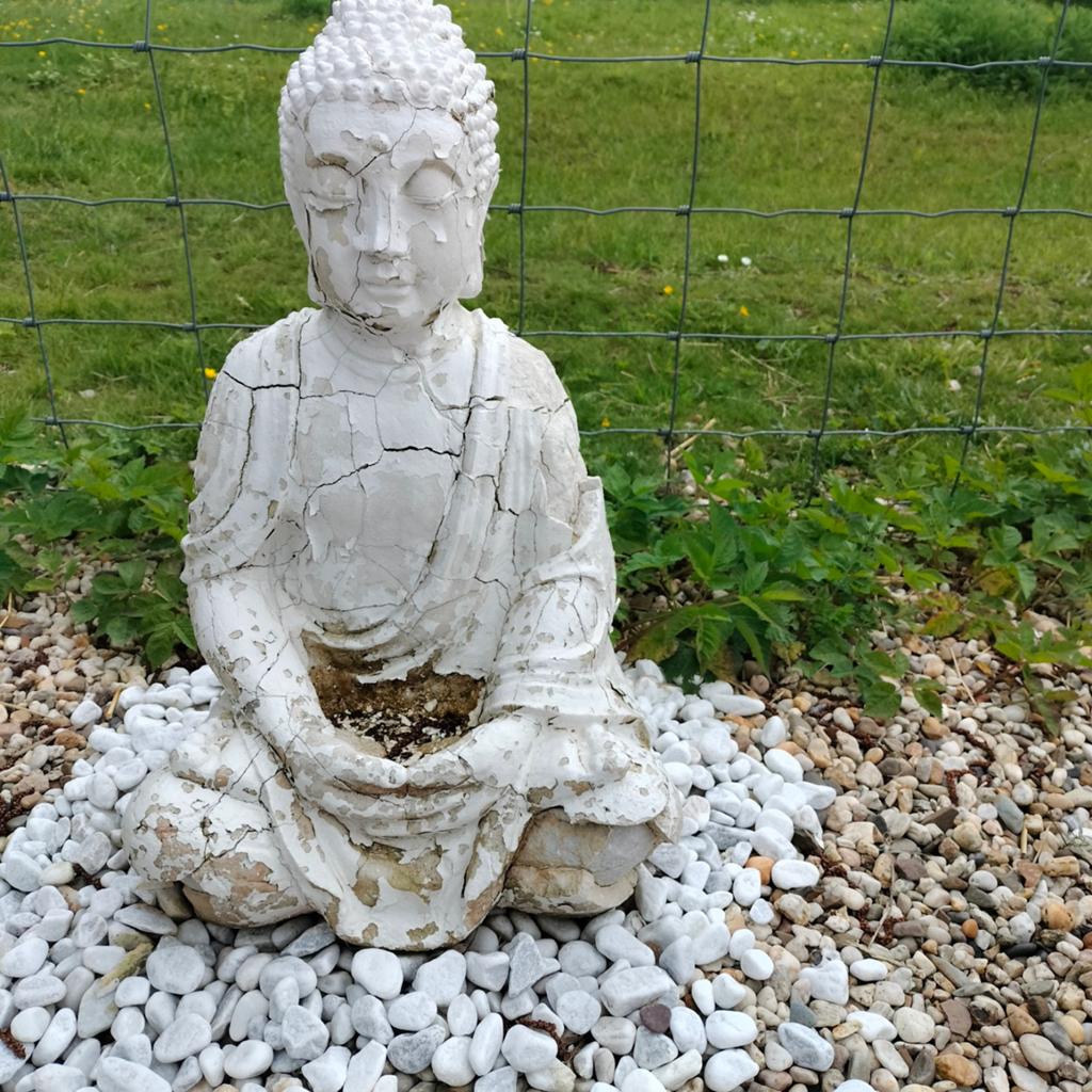 Boeddha in slechte staat GRATIS, Tuin en Terras, Tuinbeelden, Ophalen