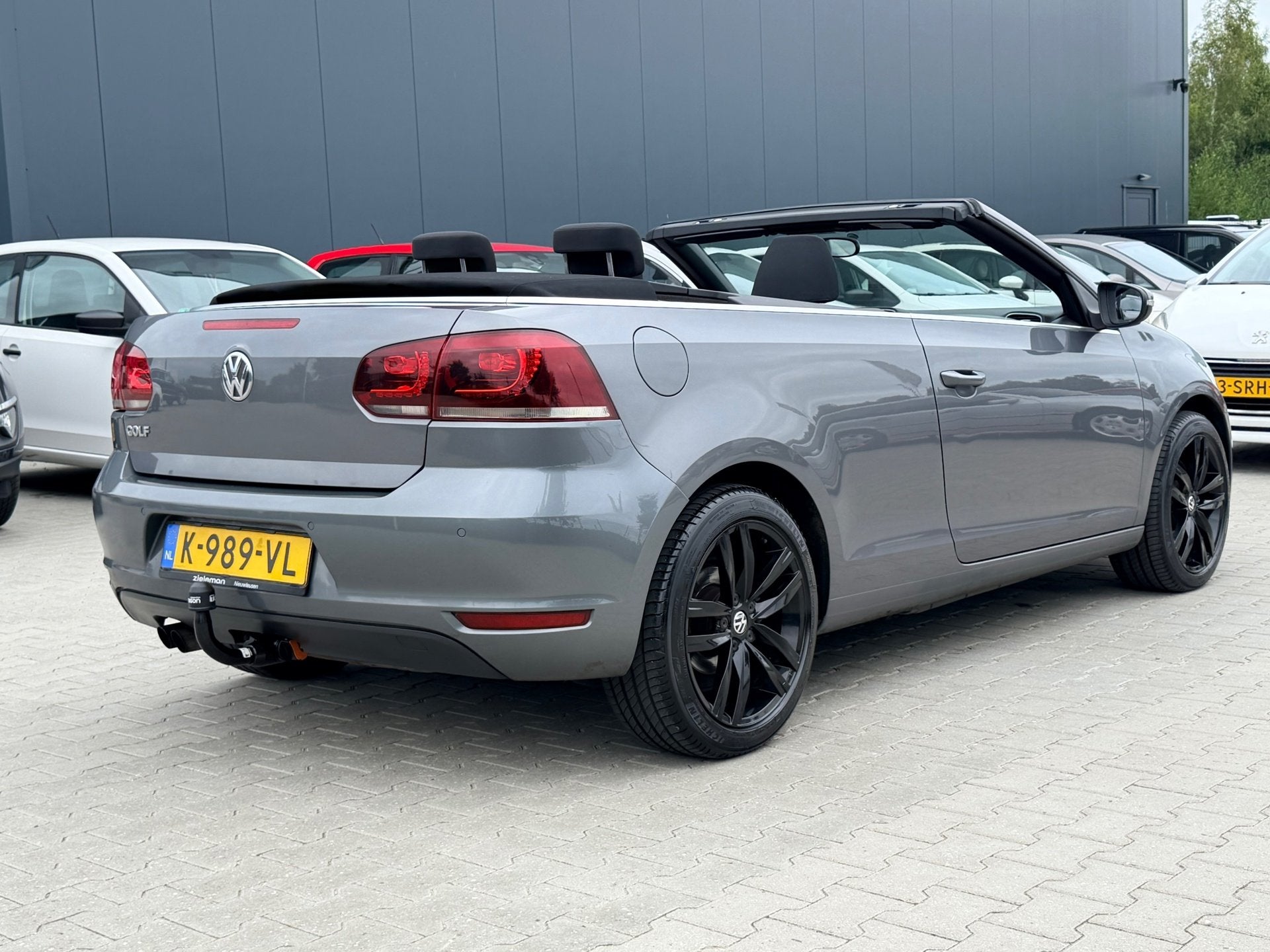 Volkswagen Golf Cabriolet 1.4 TSI, Auto's, Voorwielaandrijving, Stof, Gebruikt, Zwart