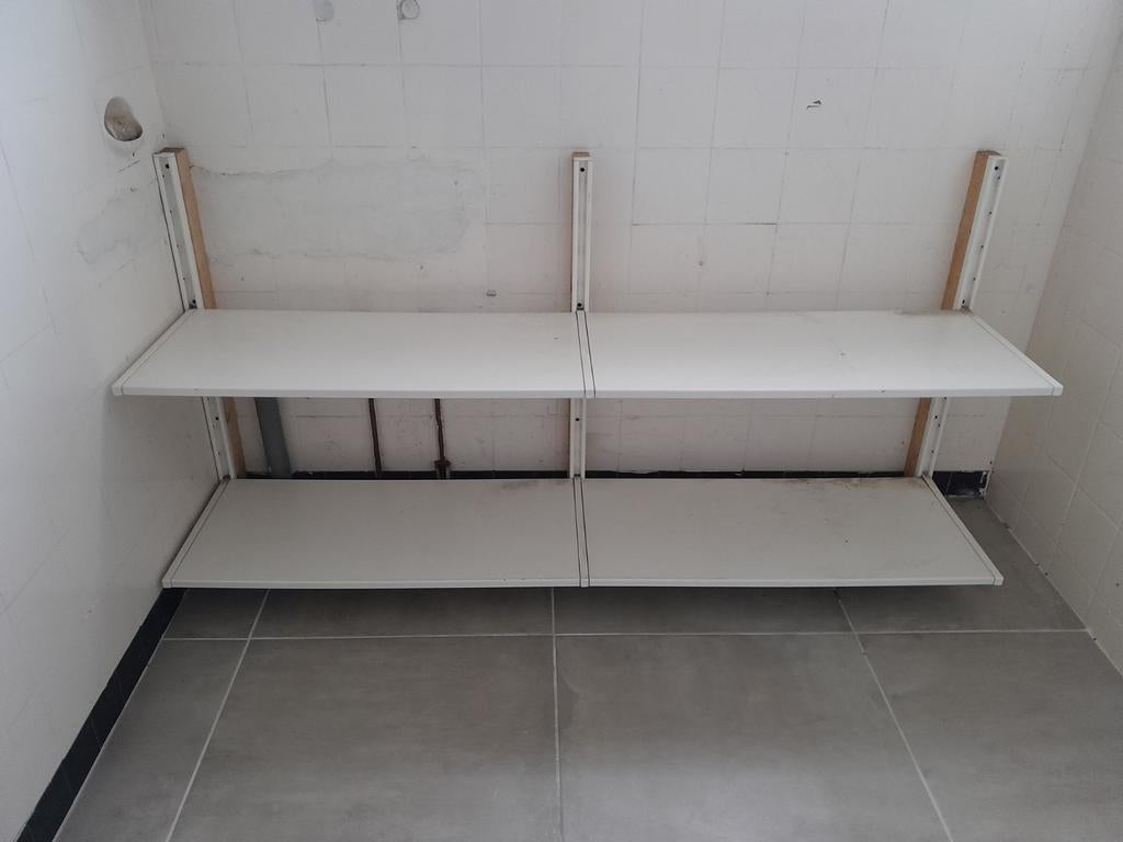 Ikea, Algot/ Boaxel, wandrek, wandkast, Ophalen, Gebruikt