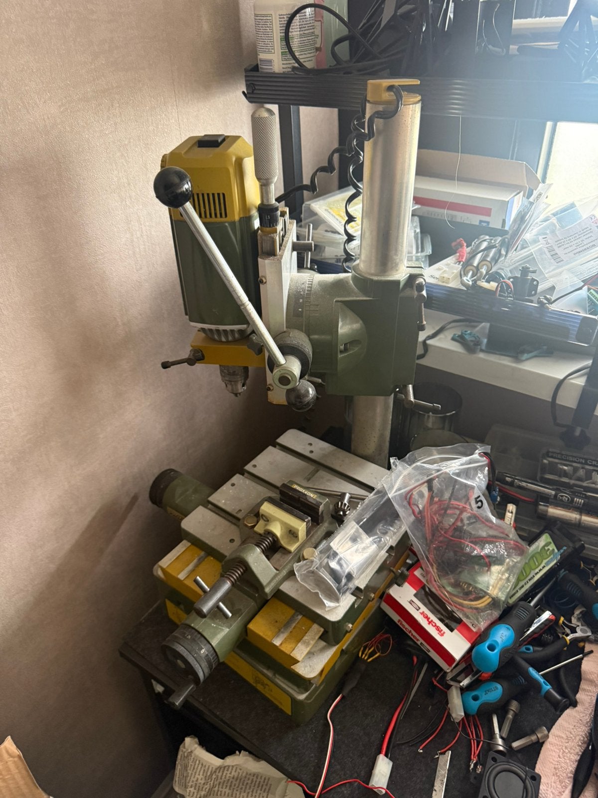 Mooie hobby boor/frees machine, Ophalen of Verzenden, Zo goed als nieuw